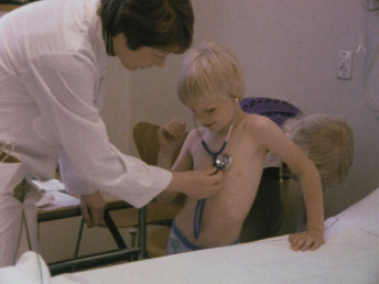 Børn på hospital